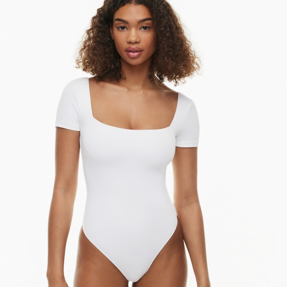 Elegant White Women's Bodysuit